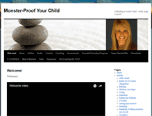 Tablet Screenshot of monsterproofyourchild.com